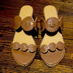 Brand new Jack Rogers Wedges in Size 8